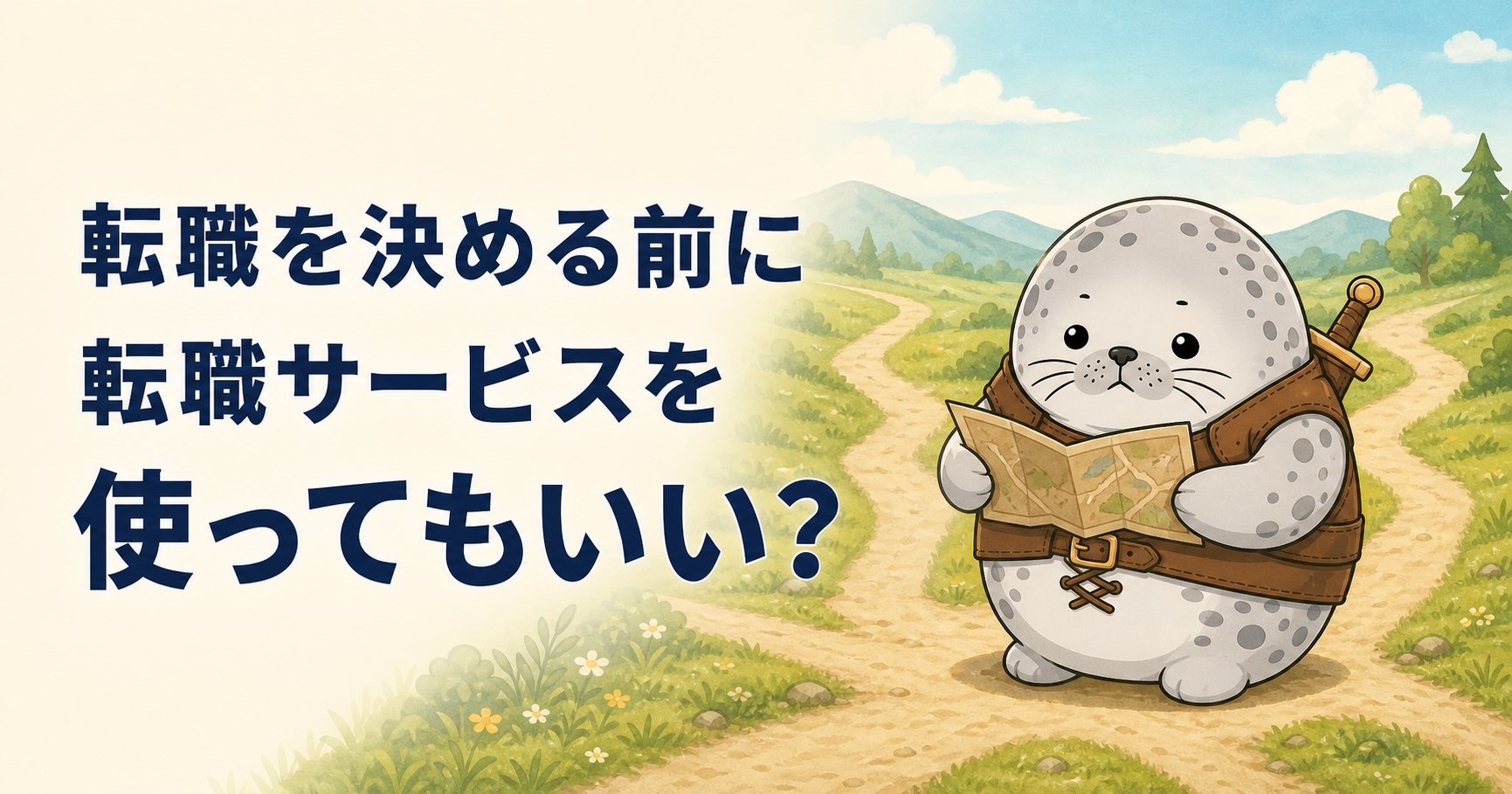 転職を決める前に転職サービスを使ってもいいか解説する記事
